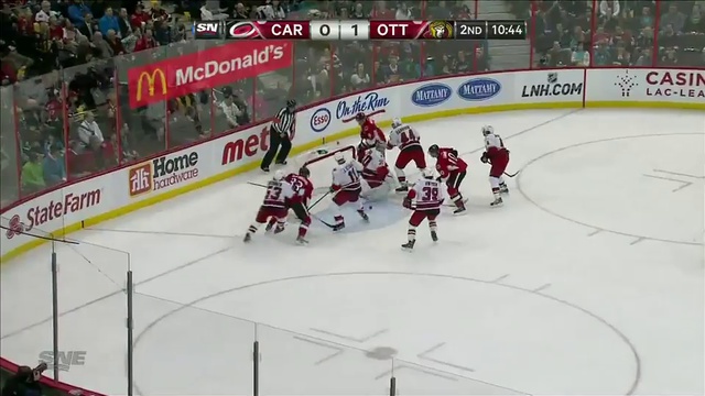 НХЛ. Оттава - Каролина - 2:3 ОТ (07/02/2013) смотреть онлайн