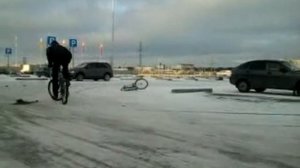 дрифт в Сургуте на велике