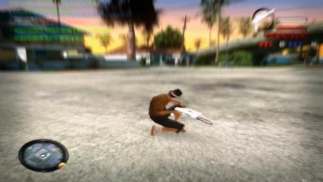 Monster Fonts for GTA SA + Edited Weapons [DL] смотреть онлайн