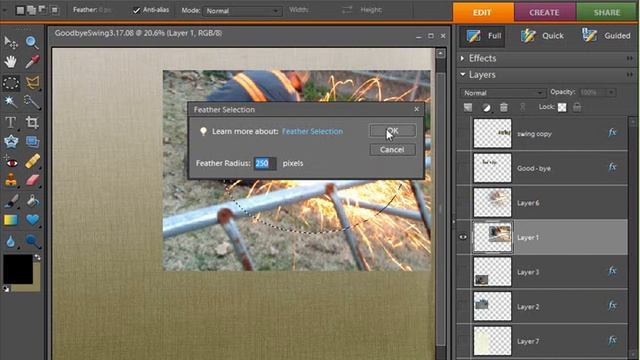 Digital Scrapbooking Technique - Feathering / Vignette / Blending смотреть онлайн