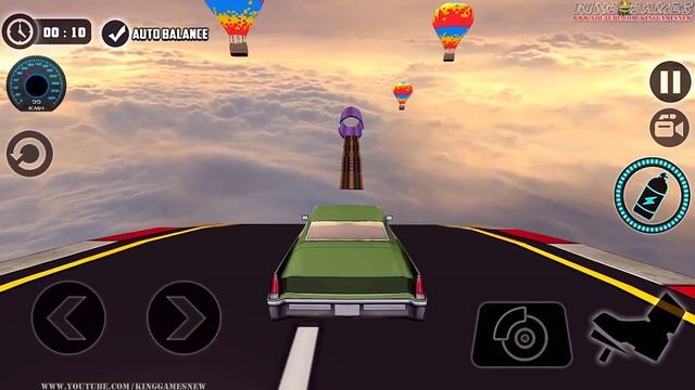 Impossible Car Stunt Tracks 3D Simulator - New Unlocked Sport Car Driving - Android GamePlay #3 смотреть онлайн