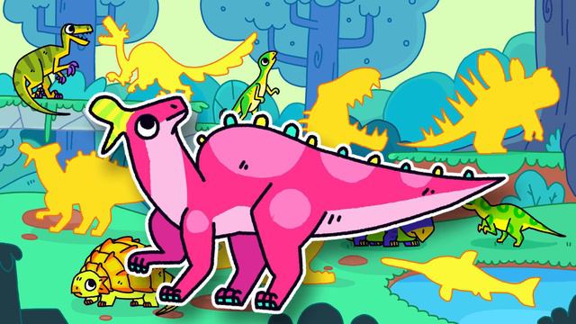 Dinosaurs for kids | Learn Dinosaur Names for Children | Trex Velociraptor | Club Baboo смотреть онлайн