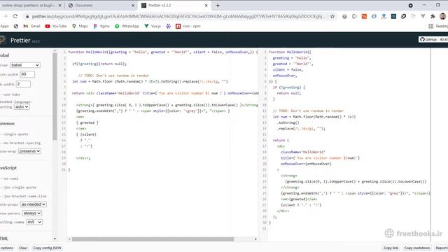 8 customize prettier for the project | آموزش VS code смотреть онлайн