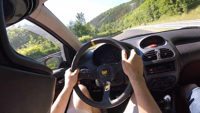 Peugeot 206 Nordschleife Nurburgring смотреть онлайн