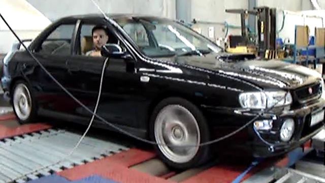 1999 Subaru Impreza WRX on the Dyno