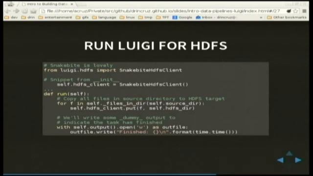 Intro to Building Data Pipelines in Python with Luigi смотреть онлайн