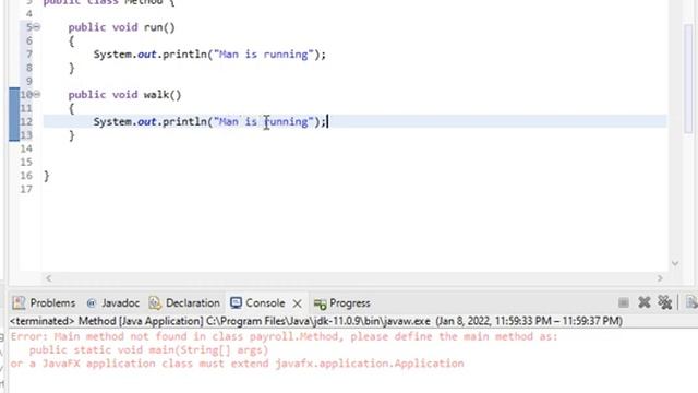 Method in java смотреть онлайн