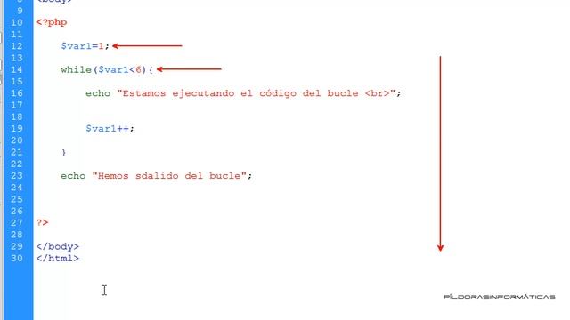 Curso PHP MySQL. Bucles I While y Do While. Vídeo 18 смотреть онлайн