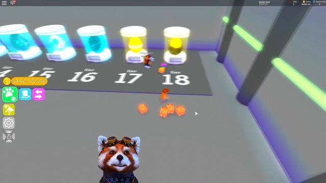 СУПЕР СИМУЛЯТОР Питомцев Роблокс ОБЗОР Прохождение ROBLOX Pet Simulator Летсплей | РЫЖИЙ ЕНОТ смотреть онлайн