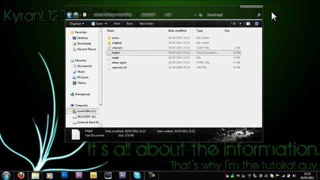 How to set up a Apache HTTP Server on Windows смотреть онлайн
