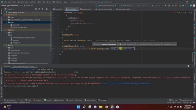 Flutter Tflite Example | Flutter Tensorflow Object Detection | Flutter Tensorflow | Flutter AI App смотреть онлайн