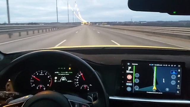 Lane Keep Assist Kia Optima Jf Pe 2018.  Удержание в полосе киа оптима