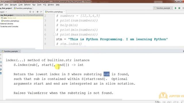 7.4 Function Help | Functions | Learn Python Programming Step by Step Tutorials смотреть онлайн