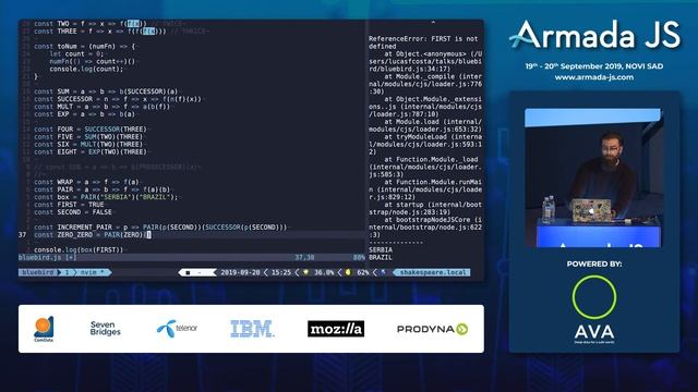 It’s birds all the way down: Fun Introduction to Lambda Calculus by Lucas da Costa | Armada JS 2019 смотреть онлайн