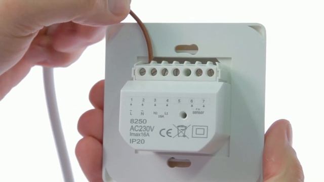 How to wire up the Comfortzone manual thermostat - 8250 смотреть онлайн