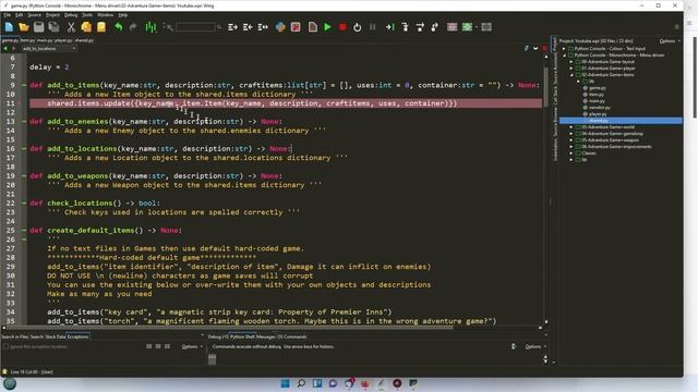 An Adventure Game in C#, Python and Lua Part 13 смотреть онлайн