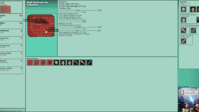 Wall Destroyer V. 2.2.1 Gameplay смотреть онлайн