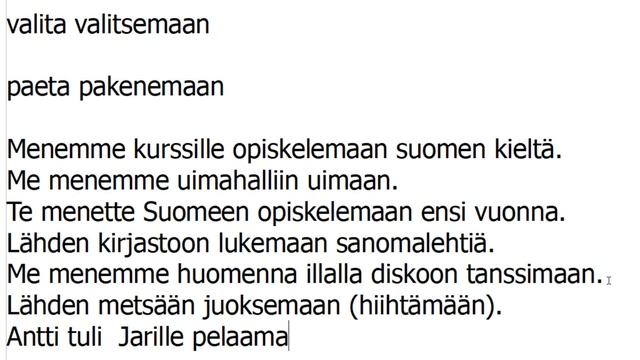 ТРЕТИЙ ИНФИНИТИВ. KOLMAS INFINITIIVI. OSA 3. смотреть онлайн