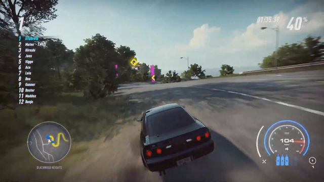NFS Heat | CrossMountians | 180SX | 3:21.93 (PS5) смотреть онлайн