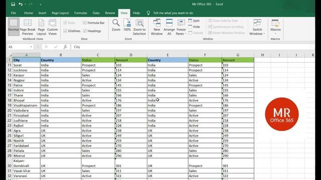 How to #freeze #panes in excel | Freeze panes in #excel #column and #row [2022] смотреть онлайн