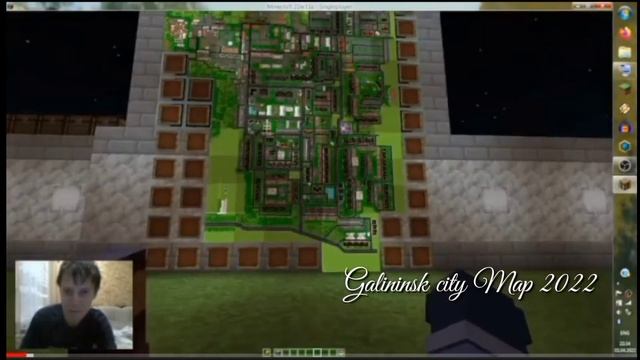 Карта города Galininsk в Майнкрафт 2022 смотреть онлайн