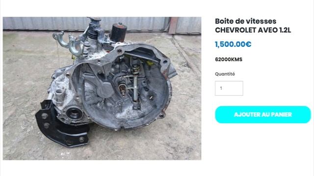 Allo Moteur - Boite De Vitesse Manuelle CHEVROLET AVEO 1.2 T300 ➡️ En Stock Sur ALLOMOTEUR