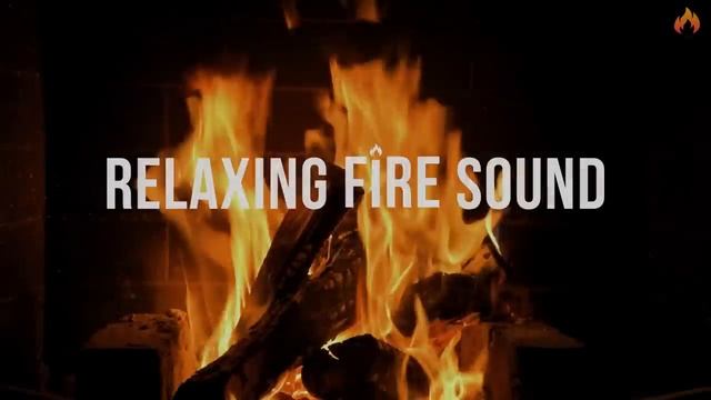 Relaxing Fireplace ? Enjoy a relaxing night with a flickering fire. смотреть онлайн