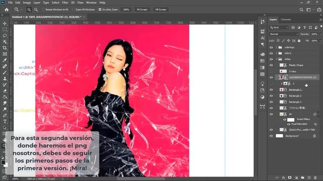 TUTORIAL KPOP EDIT PHOTOSHOP: Imagen que sobresale en png by ITSPORCELAIN смотреть онлайн