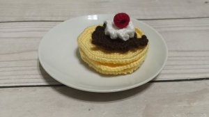 вязаные блинчики