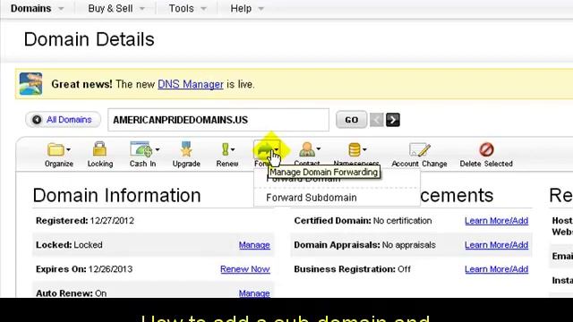 American Pride Domain Forwarding смотреть онлайн