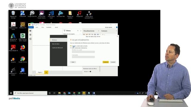 MOOC Power BI. Conectarse a base de datos remotas | 23/136 | UPV смотреть онлайн