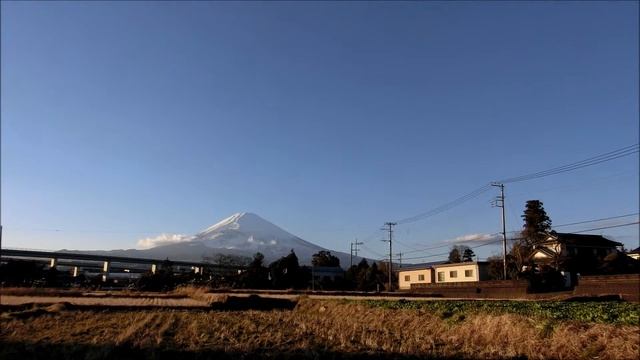 CASIO EXILIM EX-ZR850 TimeLapse 富士山・夕暮れ（2016年12月29日） смотреть онлайн