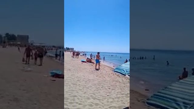 VID 20200712 WA0001 Море Крым Лазурный берег Лучшие пляжи Крыма пляжи в Евпатории Евпатория Лето смотреть онлайн