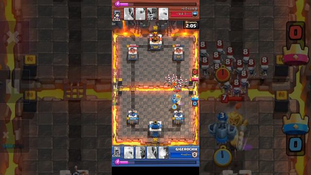 (Не кликбейт) ОДНО ХП НА БАШНЕ! /Clash Royale смотреть онлайн
