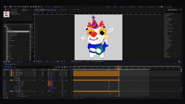 After Effects: делаем анимированные стикеры для Telegram смотреть онлайн