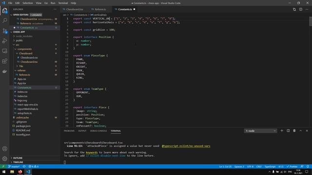 Create a Chess Game with ReactJS - Part 10: Refactoring смотреть онлайн
