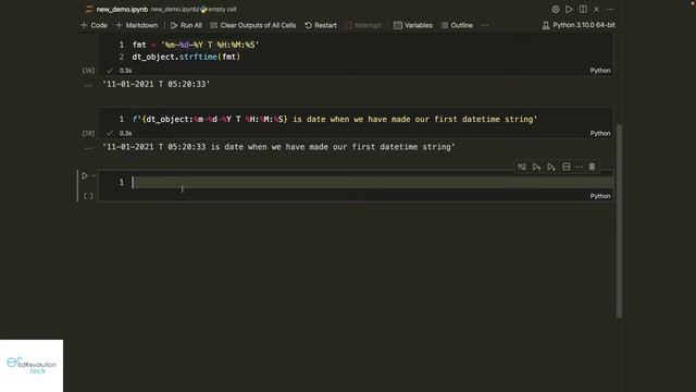 Datetime string formatting in Python | convert datetime object into strings and vice versa смотреть онлайн