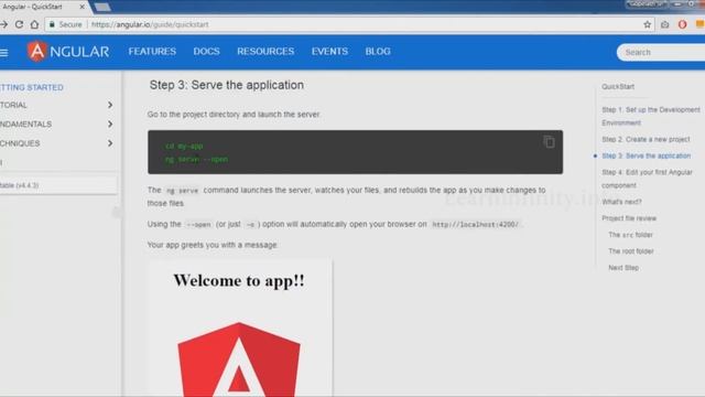 Angular 8/6/4 Part 1 - Installation and Creating - Learn Infinity смотреть онлайн