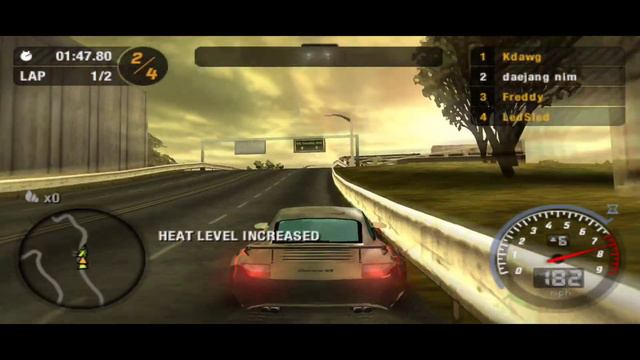 Mobil Carrera 4S - Need For Speed Most Wanted Android / PPSSPP смотреть онлайн