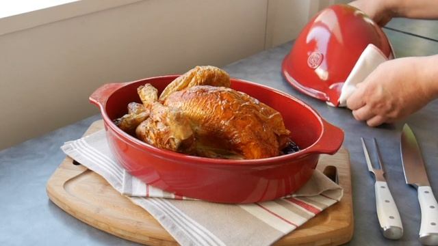 Форма для запекания курицы Emile Henry смотреть онлайн