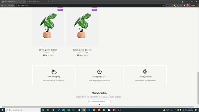 36.14 E-Commerce Site Design With Bootstrap 5 - Creating Subscribe Form Section | Stack Learner смотреть онлайн