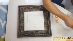 Золочение очень просто и круто. Фото-Рамка из Багета