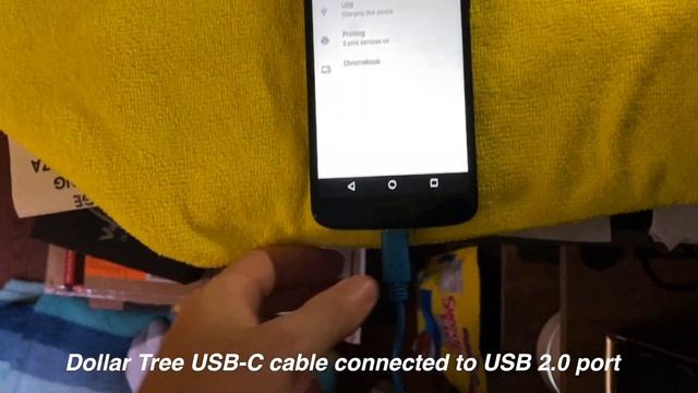 Dollar Tree Reviews: USB-C Charging Cable - How Bad is it? смотреть онлайн