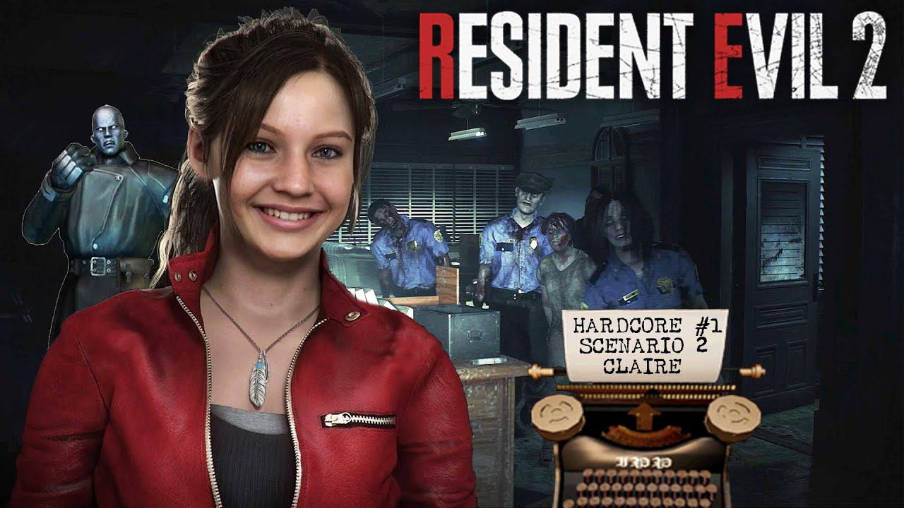 Resident Evil 2 Remake Claire B+Розыгрыш (HARDCORE) #1