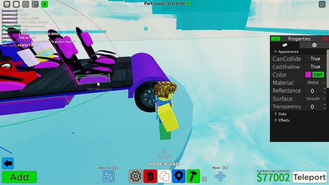How to make Piggy Mart Car in Obby Creator! | Part 2 of 2 | SuperJ смотреть онлайн