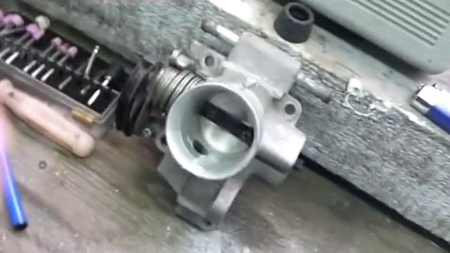Расточка дроссельного узла Дэу Матиз 0.8