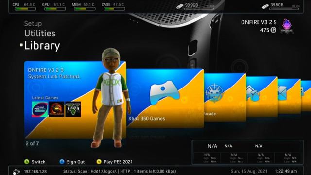 Como atualizar o PES no XBOX 360 - PES 2022 (Já com MESSI no PSG) смотреть онлайн