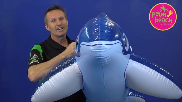 Dolphin Ride 130cm Inflatable смотреть онлайн