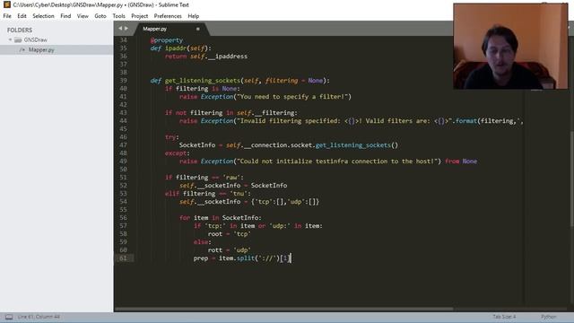 Python - GNS Topology part 1 of 2 смотреть онлайн