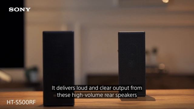 Sony HT-S500RF 5.1ch Home Cinema Soundbar System смотреть онлайн